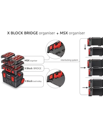  ОРГАНАЙЗЕР ДЛЯ ИНСТРУМЕНТОВ X BLOCK BRIDGE KXBB5540S