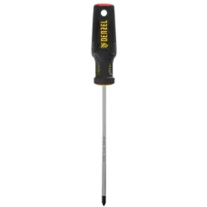 Отвертка DENZEL PH1х150 мм, S2, 3к рукоятка
