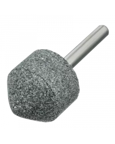 Шарошка абразивная DENZEL конус, для дрели, 25 x 25 мм, хвостовик d6 мм, 63С