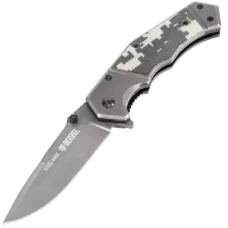 Нож складной DENZEL многоцелевой, системы Liner-Lock, с накладкой G10 на эргономичной рукоятке