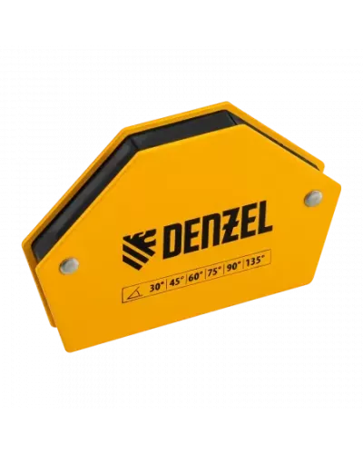 Фиксатор магнитный DENZEL 97552 для сварочных работ усилие 25 LB, 30х45х60х75х90х135 град.