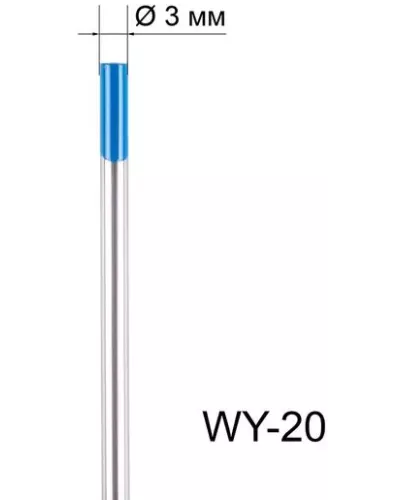 Вольфрамовый электрод WY-20 3,0мм / 175мм (1шт.) FoxWeld