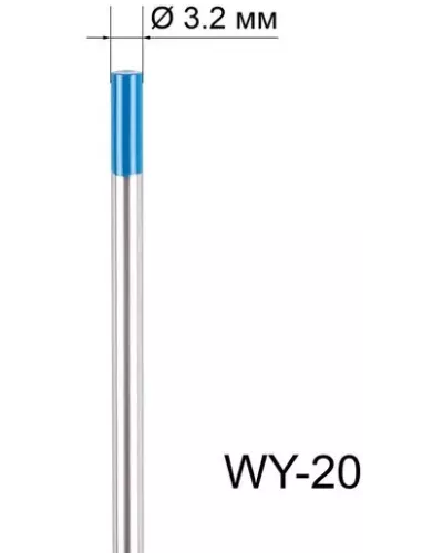 Вольфрамовый электрод WY-20 3,2мм / 175мм (1шт.) FoxWeld