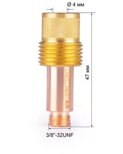 FoxWeld Корпус цанги 3,2мм газ.линза (701.0209/ТЕ0006-32, пр-во FoxWeld/КНР)