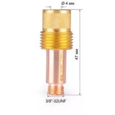 FoxWeld Корпус цанги 4,0мм газ.линза (701.0211/TE0006-40, пр-во FoxWeld/КНР)