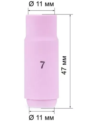 FoxWeld Cопло керам. 11,0мм №7 (701.0110/TC0005, пр-во FoxWeld/КНР)