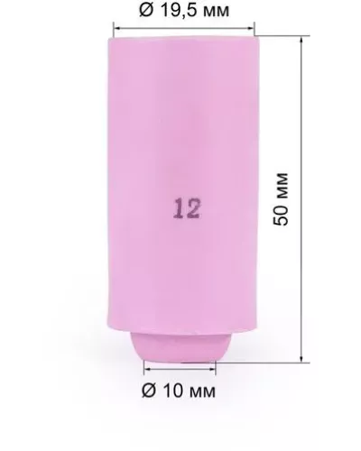 FoxWeld Cопло керам. 19,5мм №12 (701.0114/TC0008, пр-во FoxWeld/КНР)