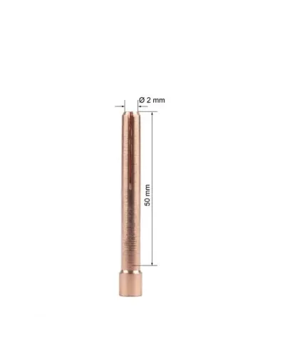 FoxWeld Цанга 2,0мм х 50мм TIG17/18/26 (702.0012/TD0001-20, пр-во FoxWeld/КНР)