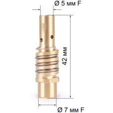 FoxWeld Диффузор газовый MIG-15 (002.0078/FВ0117, EP-15/MB-15, пр-во FoxWeld/КНР)