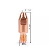 Наконечник FoxWeld M8х30х1.0 (140.0313/MD0005-10, пр-во FoxWeld/КНР)