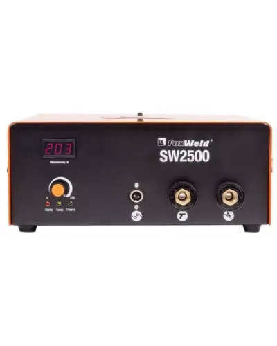 FoxWeld Аппарат конденсаторной приварки шпилек SW2500 (приварка шпилек M3-M8, в комплекте, пр-во FoxWeld/КНР)