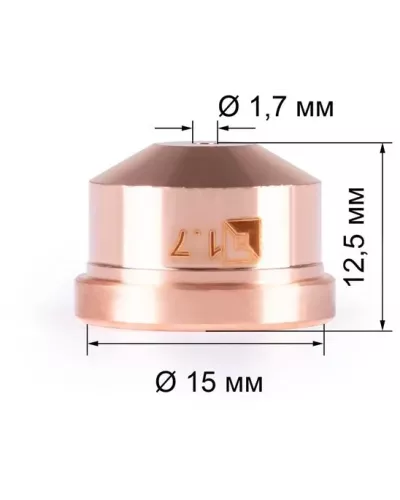 FoxWeld Сопло д.1.7мм А101-141 (PD0101-17, пр-во FoxWeld/КНР)