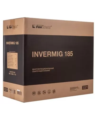 Сварочный полуавтомат Invermig 185 (пр-во FoxWeld/КНР)