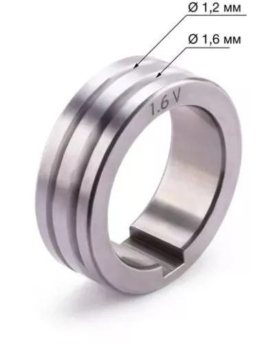 Ролик INVERMIG 185old/203/250/351/501 DUO+COMPACT+PWE д.1,2-1,6 (21.95/30.05)(пр-во FoxWeld/КНР)
