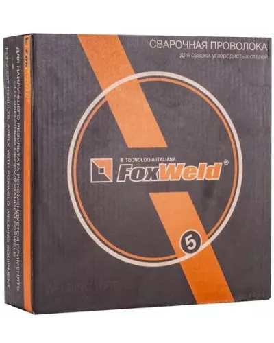 Проволока сварочн. омедн. ER70S-6 (ан.Св08Г2С) д.1,0мм D200 (5кг) Foxweld