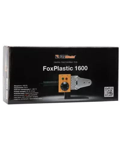 FoxWeld Аппарат для сварки пластиковых труб FoxPlastic 1600 (пр-во FoxWeld/КНР)