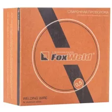 FoxWeld Проволока алюминиевая AL Mg 5 (Св-АМг5/ER-5356) д.1.0мм, 0,5кг D100 (пр-во FoxWeld/КНР)