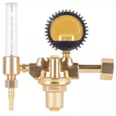 Регулятор FoxWeldWR410-F (аргоновый/углекислотный, 1 манометр, 1 расходомер, вентиль, пр-во FoxWeld/КНР)