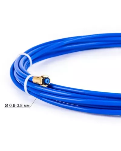 FoxWeld Канал 0,6-0,8мм тефлон синий, 4м (126.0008/GM0601, пр-во FoxWeld/КНР)