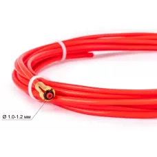 Канал FoxWeld 1,0-1,2мм тефлон красный, 5м (126.0028/GM0612, пр-во FoxWeld/КНР)