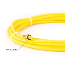 Канал FoxWeld1,2-1,6мм тефлон желтый, 5м (126.0045/GM0762, пр-во FoxWeld/КНР)