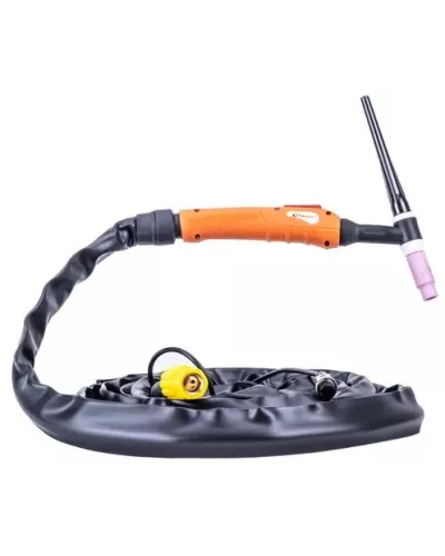 FoxWeld Горелка UnoTIG-26 4м (разъем М16, с кнопкой, пр-во FoxWeld/КНР)