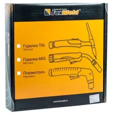 FoxWeld Горелка UnoTIG-26 4м (разъем М16, с кнопкой, пр-во FoxWeld/КНР)
