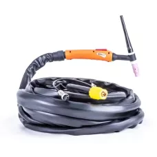 FoxWeld Горелка UnoTIG-26 8м (разъем М16, с кнопкой, пр-во FoxWeld/КНР)