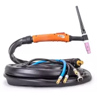 FoxWeld Горелка UnoTIG-18-Flex 4м (разъем 35мм2,с кнопкой, ж/охл.) (пр-во FoxWeld/КНР)
