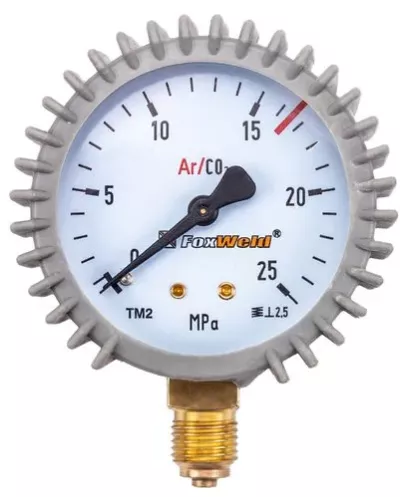FoxWeld Манометр для редуктора WR500 (аргон/углекислота) ВД (пр-во FoxWeld/КНР)