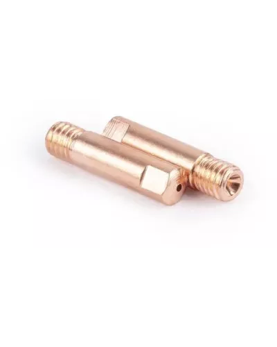 Наконечник М6х25х0.8 прямой (AL) (141.0001/MD0009-58, пр-во FoxWeld/КНР)
