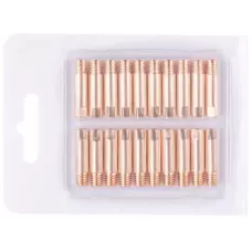 Наконечник М6х25х0.8 прямой (AL) (141.0001/MD0009-58, пр-во FoxWeld/КНР)