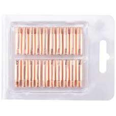 Наконечник М6х25х1.0 прямой (AL) (141.0006/MD0009-60, пр-во FoxWeld/КНР)