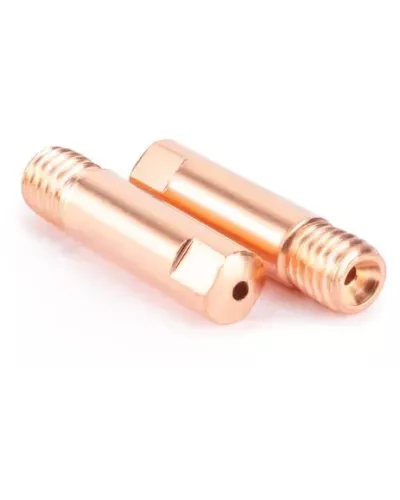 Наконечник М6х25х1.2 прямой (AL) (141.0010/MD0009-62, пр-во FoxWeld/КНР)