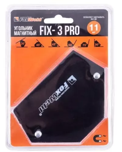 Угольник магнитный FIX-3Pro (пр-во FoxWeld/КНР)