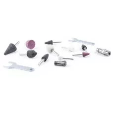 Прямая пневмошлифмашина с набором 15 предметов AERO