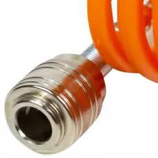 Спиральный воздушный шланг с фитингами Rapid,10 бар, 8х6 мм, 10 м. AERO