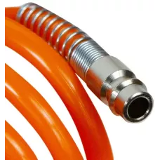 Спиральный воздушный шланг с фитингами Rapid,10 бар, 8х6 мм, 15 м. AERO