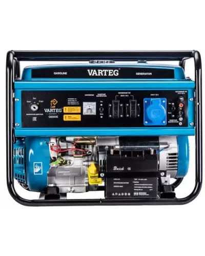 Бензиновый генератор Varteg G6500 E