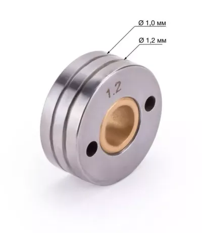 Ролик INVERMIG 350E/500E SAGGIO MIG 250/200-S д.1,0-1,2 (9.99/30.05)(пр-во FoxWeld/КНР)