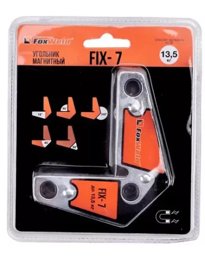 Угольник магнитный FIX-7 (пр-во FoxWeld/КНР)