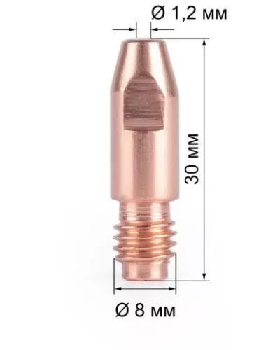 Наконечник M8х30х1.2 (140.0442/MD0005-12) VARTEG