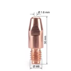 Наконечник М8х30х1.6 (CuCrZr) (140.0590/MD0005-86) VARTEG