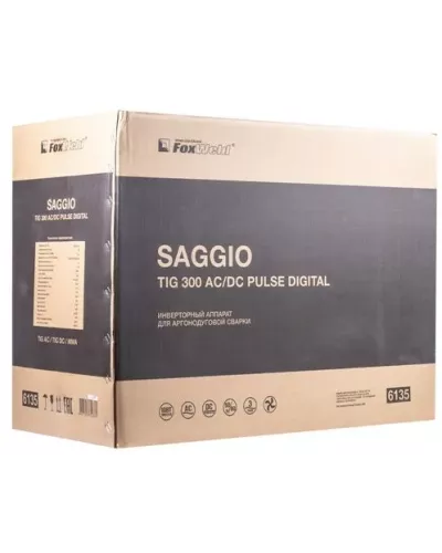 Аппарат аргонодуговой сварки SAGGIO TIG 300 AC/DC Pulse Digital
