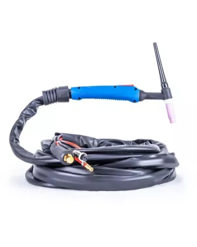 Varteg Горелка TIG-26 8м (разъем 35мм2, с кнопкой, пр-во FoxWeld/КНР)