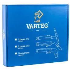 Varteg Горелка TIG-26 8м (разъем 35мм2, с кнопкой, пр-во FoxWeld/КНР)