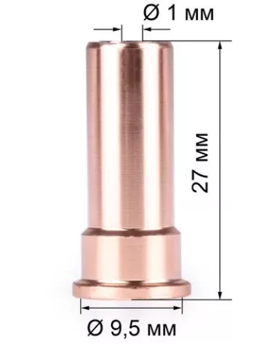Varteg Сопло д.1.0мм CB50-70 длинное (PD0063-10, пр-во FoxWeld/КНР)
