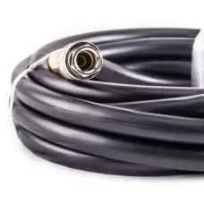 Резиновый маслостойкий воздушный шланг с фитингами Rapid, 20 бар, 15х9 мм, 5 м. AERO