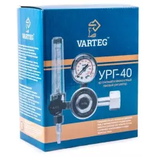 Регулятор расхода газа VARTEG УРГ-40 (аргоновый/углекислотный)