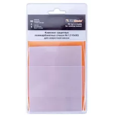 Комплект поликарбонатных стекол №1 (10 внешних 110х90мм, 1 внутреннее 96х51мм, для масок Корунд/Комета/Искра)
